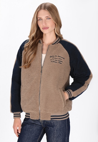 DreiMaster Vintage - Chaqueta de entretiempo en marrón: frente