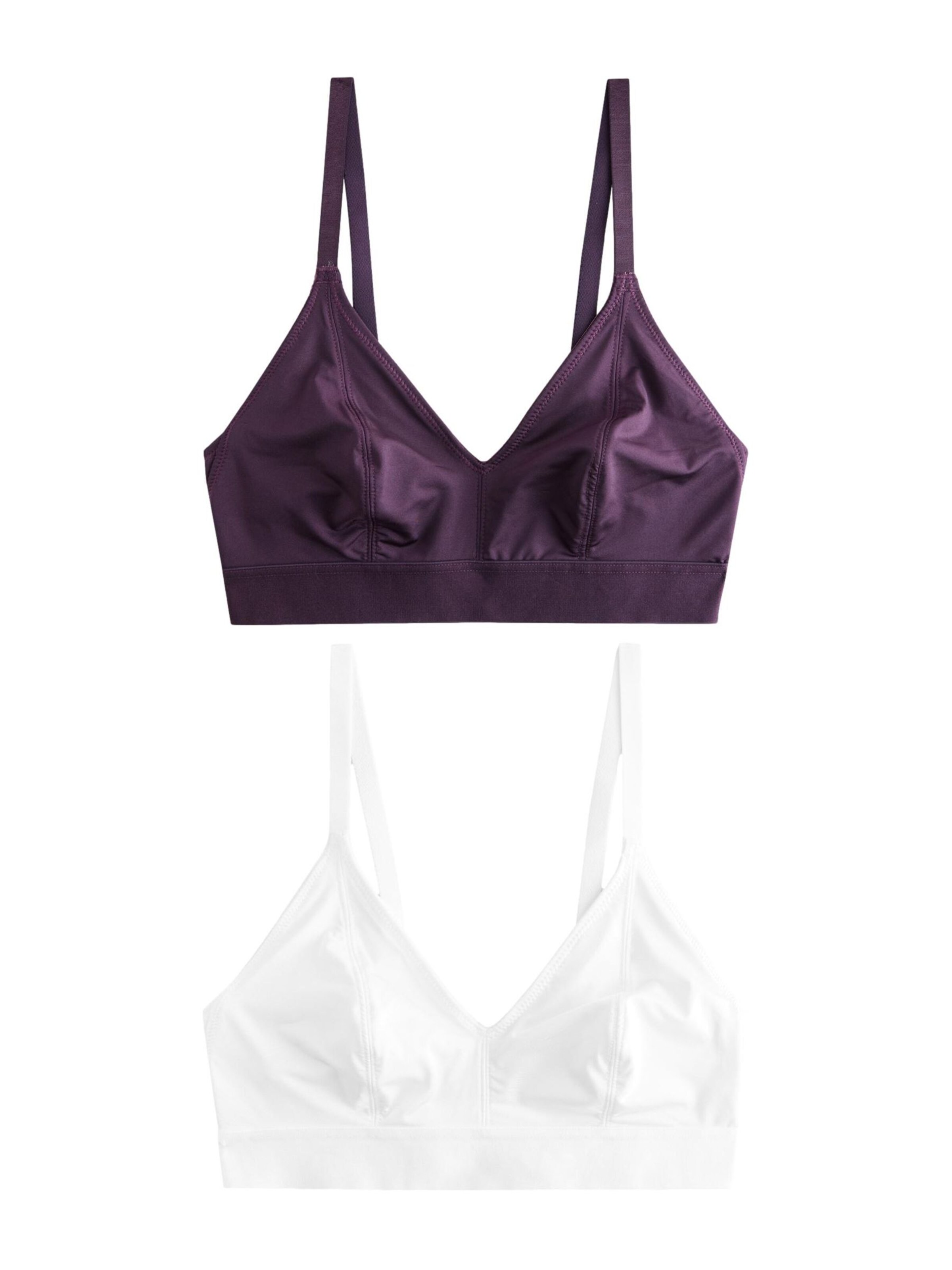 Next Bustier BH 'Ultimate Comfort' in Lila: voorkant