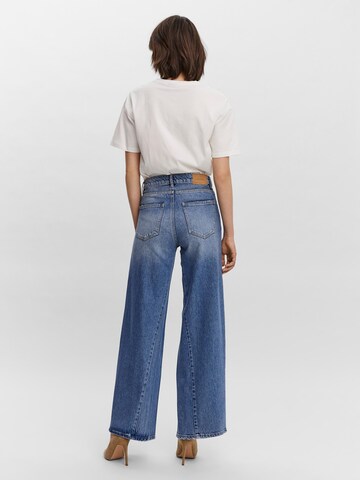 Wide Leg Jean 'Maddie' Aware en bleu