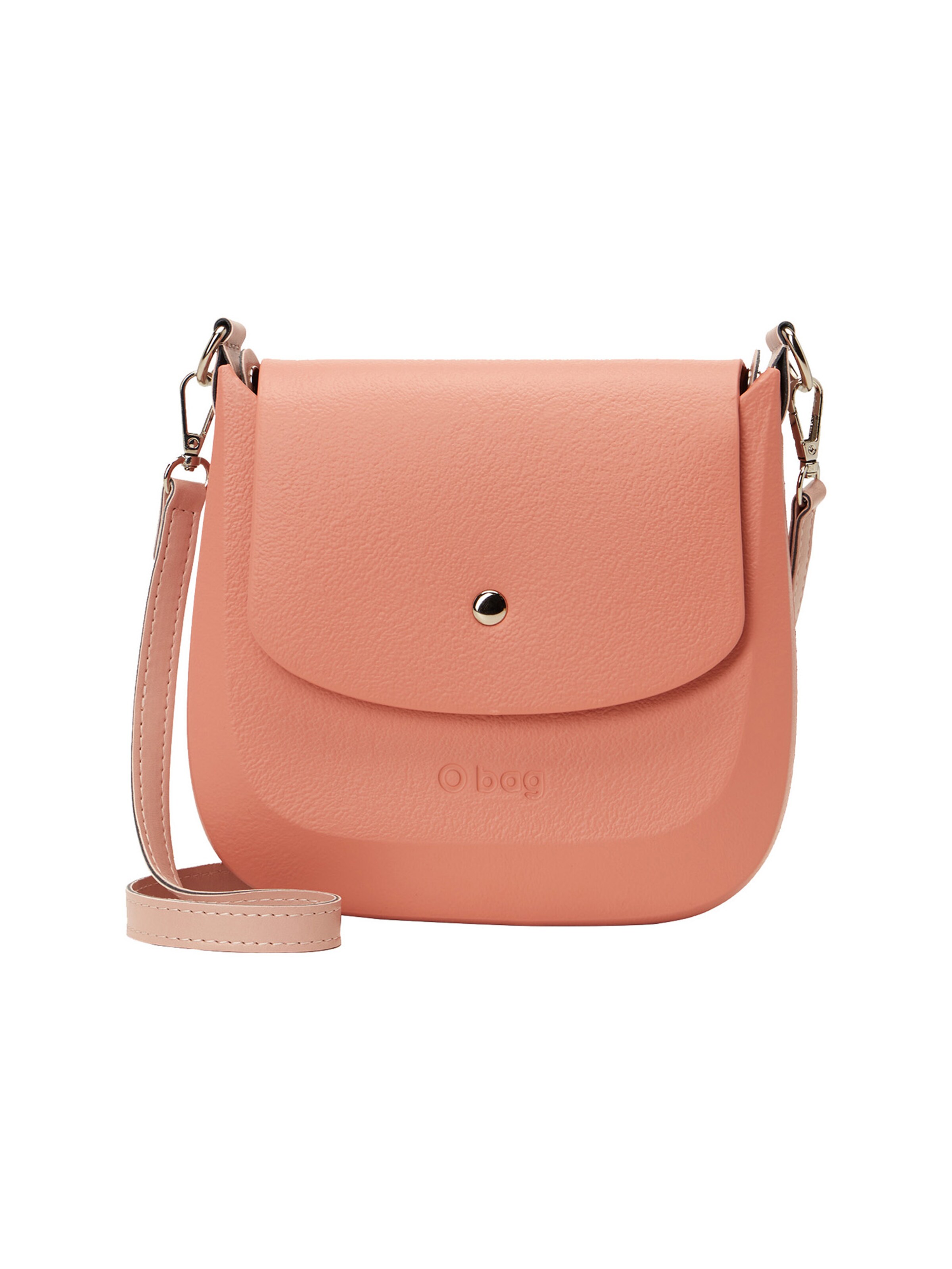 O bag Crossbody Bag in Pink: front