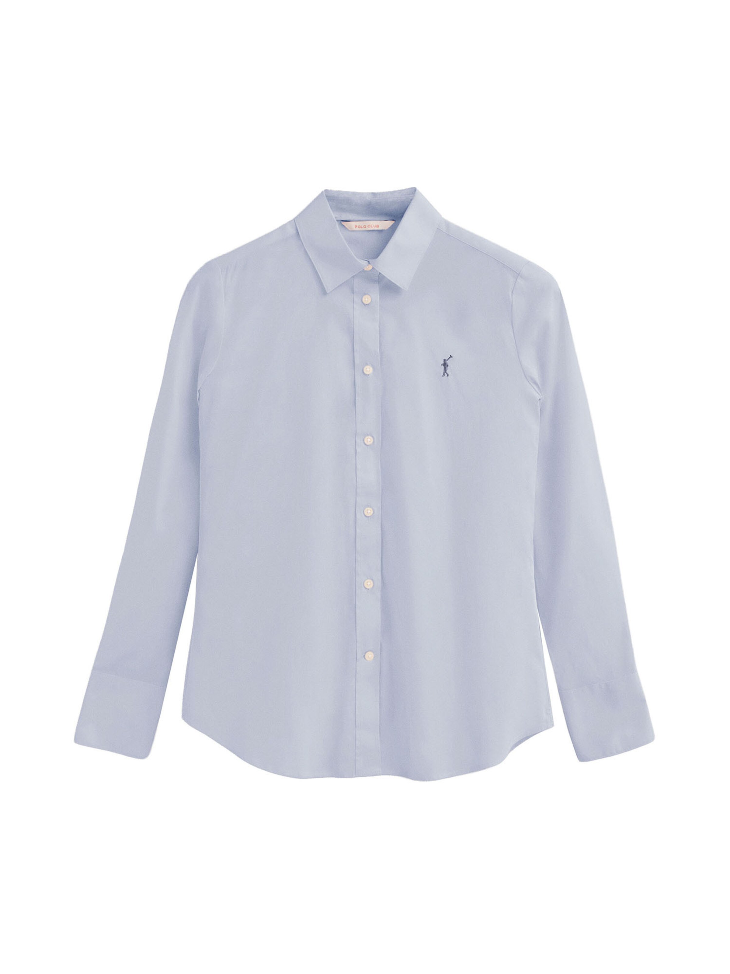 Polo Club Blouse Bodysuit in Blue: front