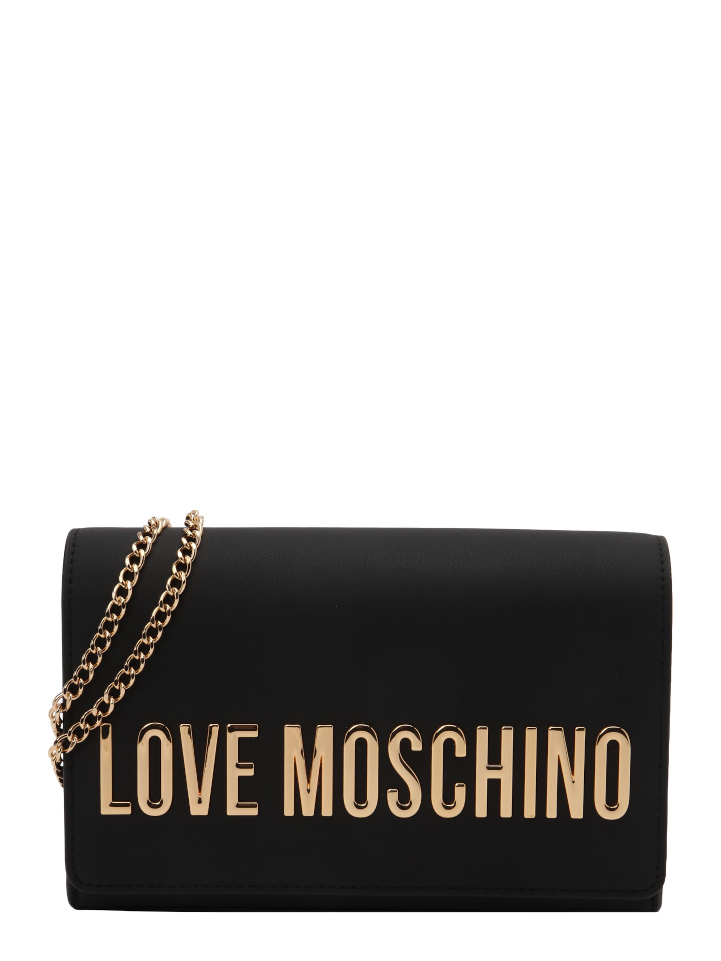 Love Moschino Pochette en or / noir, Vue avec produit
