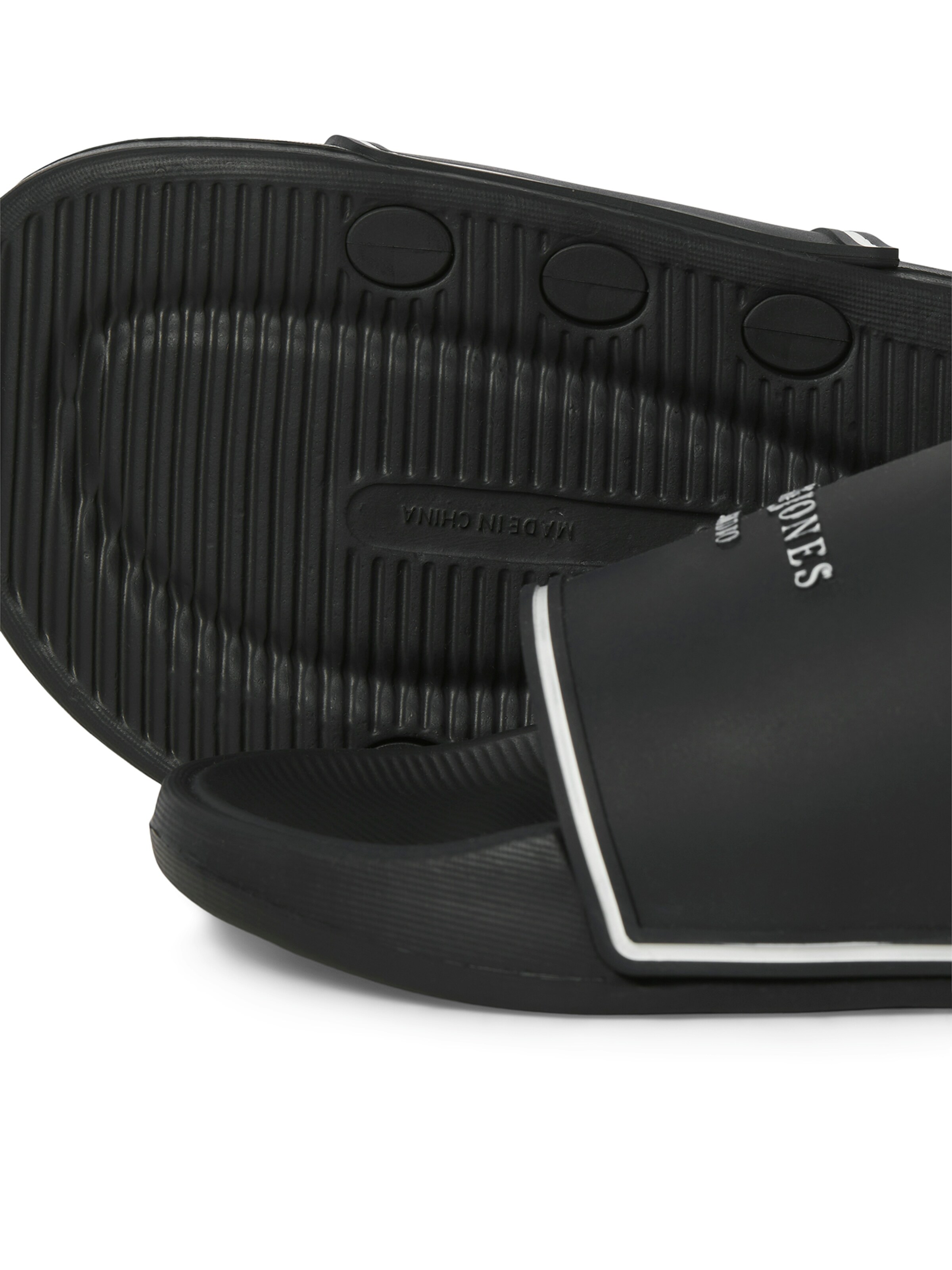 JACK & JONESNatikače s potpeticom - crna boja