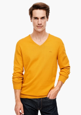 s.Oliver Pullover i gul: forside