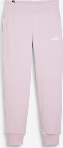 PUMA - Tapered Pantalón deportivo 'ESS' en rosa: frente