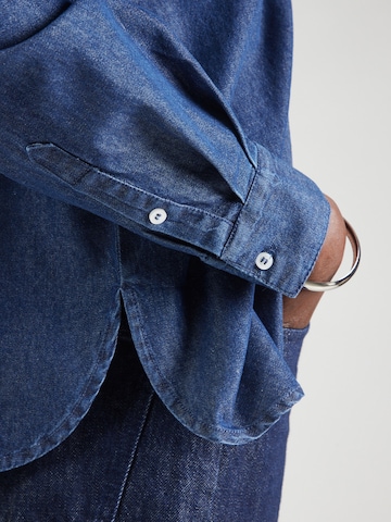 PIECES Blouse 'PCTENIM' in Blue