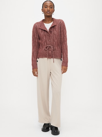Vero Moda Petite Knit cardigan 'VMLISA' in Brown