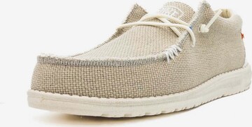 HEY DUDE Moccasins 'Wally' in Beige: front