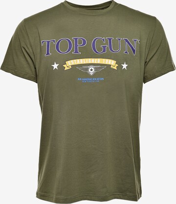 TOP GUN Shirt in Green: front