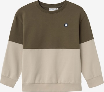 NAME IT Sweatshirt 'Varonny' in Beige: predná strana