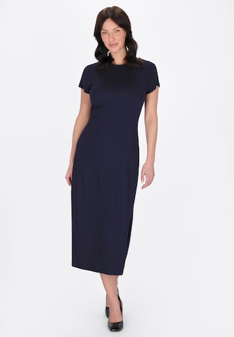 Robe usha BLACK LABEL en bleu : devant