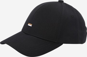 BOSS - Gorra en negro: frente