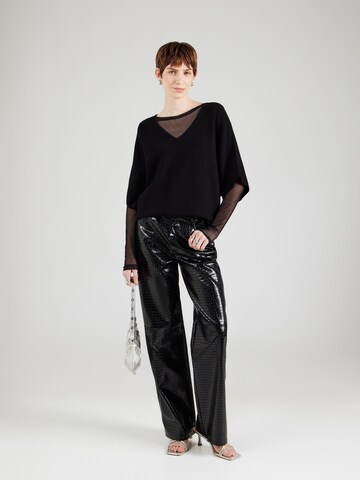 Pull-over 'Morla' b.young en noir