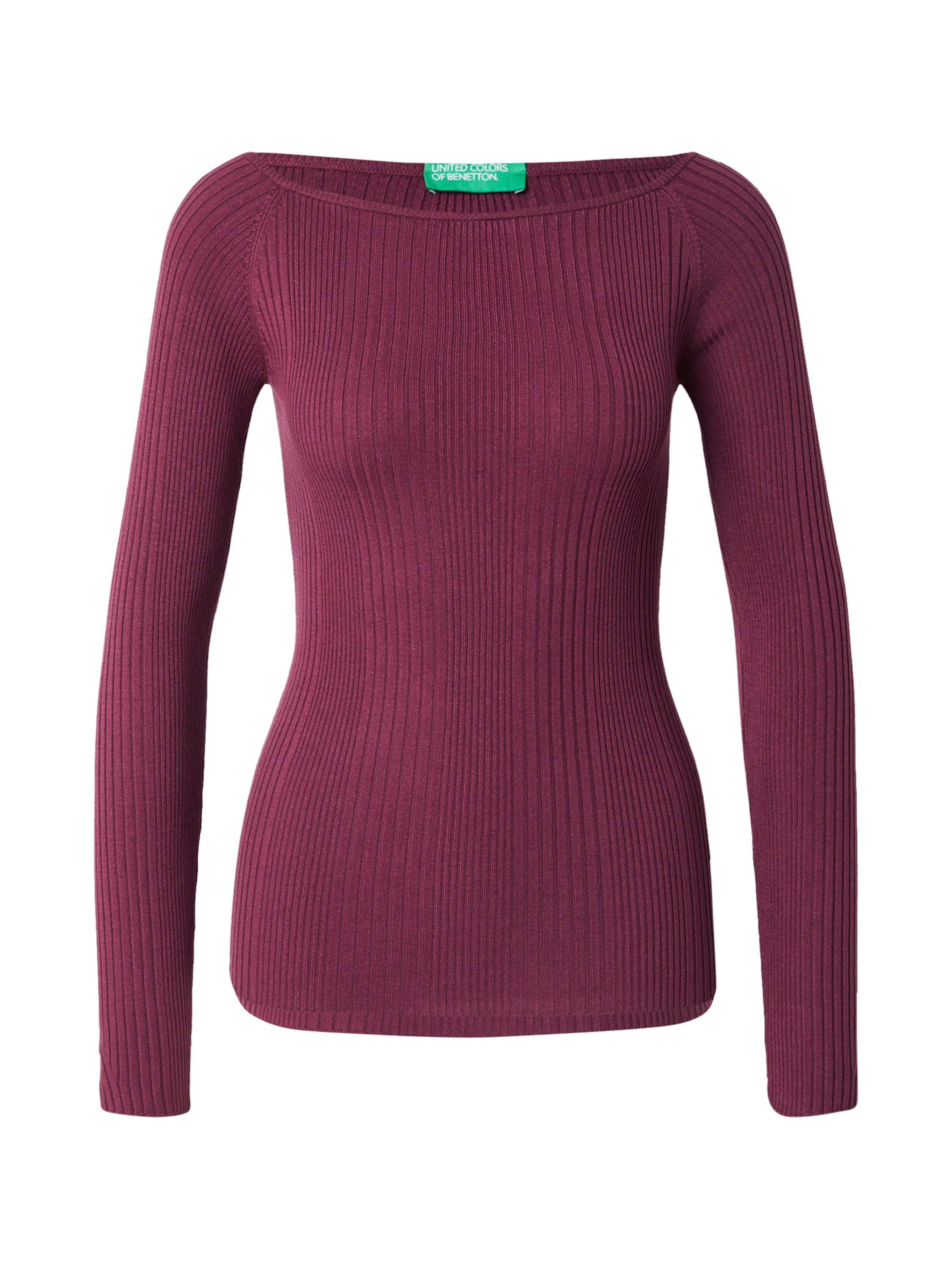 UNITED COLORS OF BENETTONPulover - ljubičasta boja: prednji dio