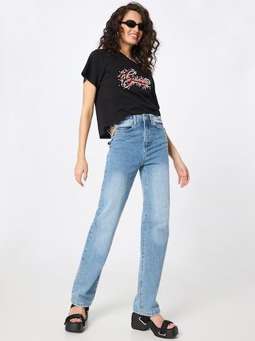 GUESS Shirt 'Leontina' in Zwart