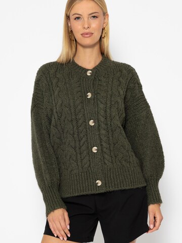 SASSYCLASSY Oversizestrickjacke‌‌‌‌‌‌‌‌ in Grün