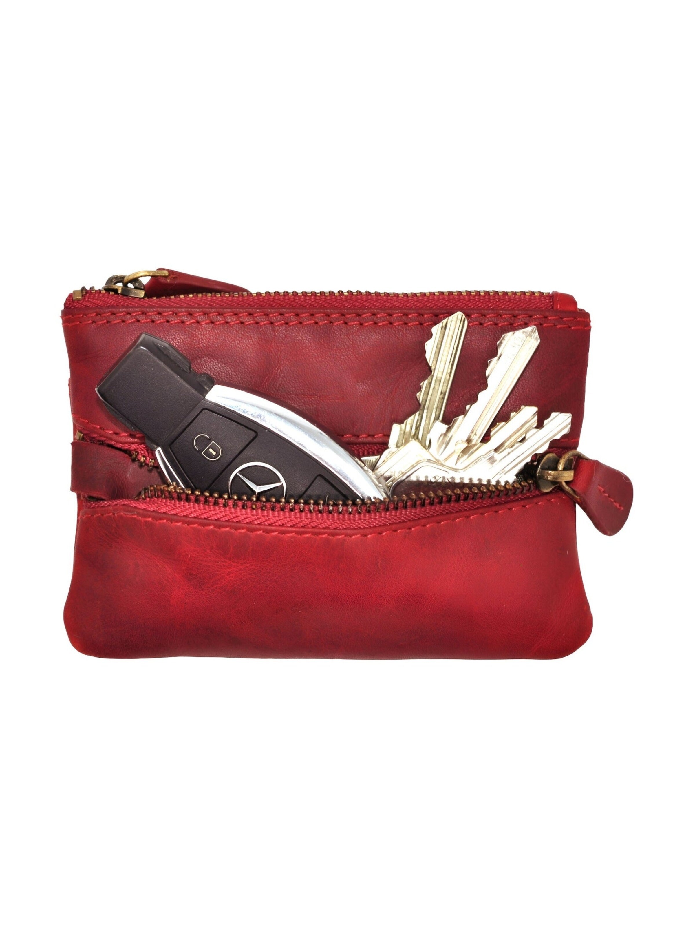 Benthill Key Ring in Red