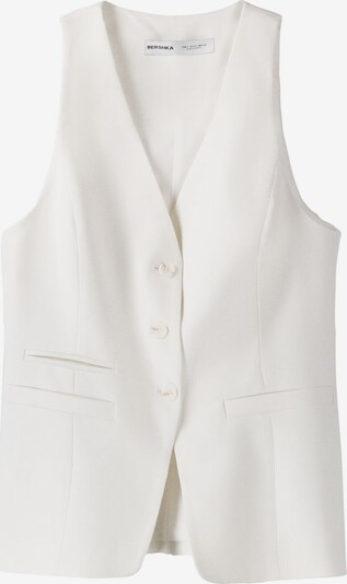 Bershka Suit Vest in Off white, Item view