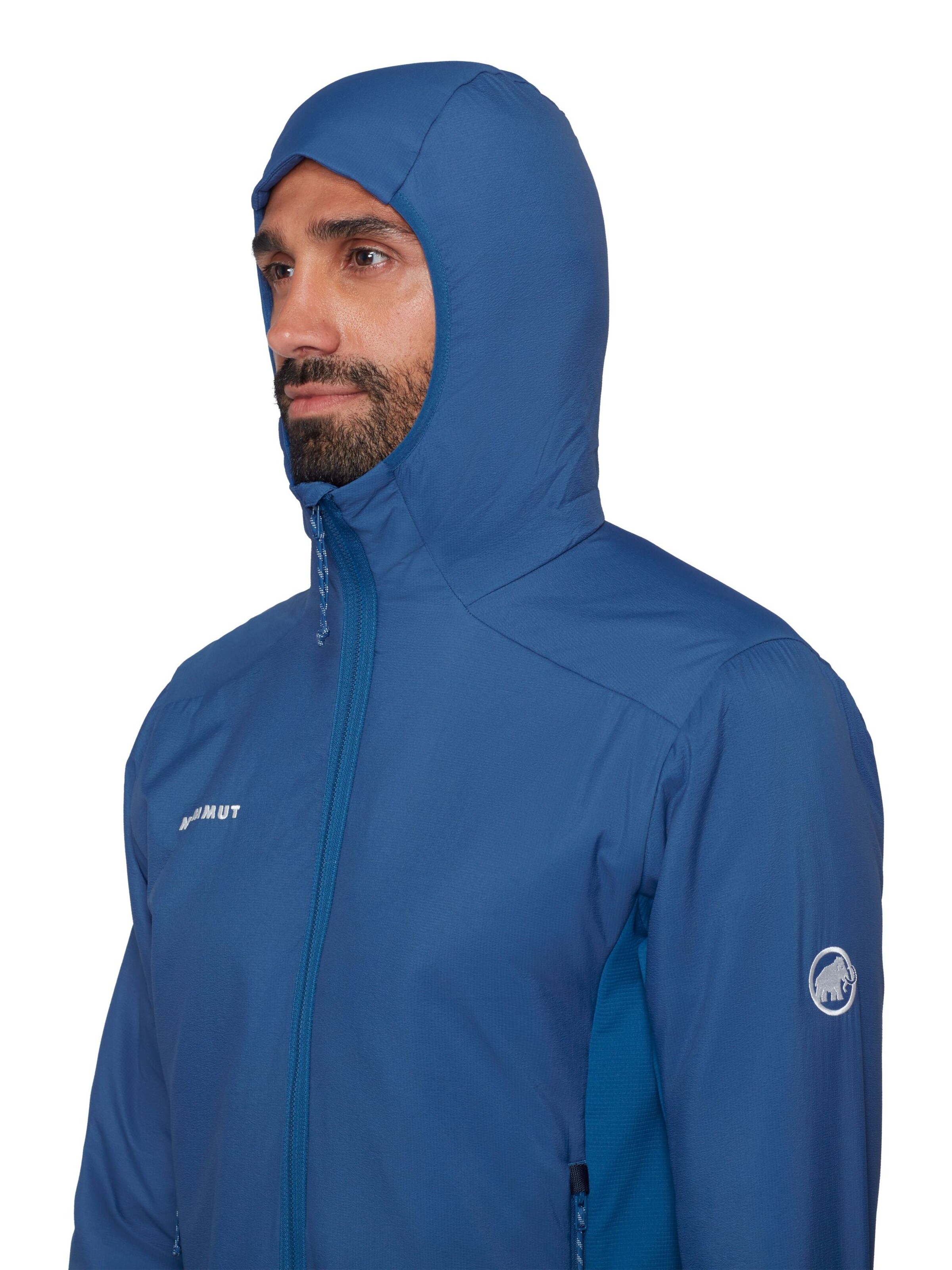 MAMMUT Outdoor jacket 'Rime Light Hybrid' in Blue