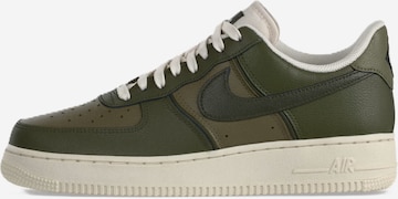 žalia Nike Sportswear Sportbačiai be auliuko 'Air Force 1 '07 LV8': priekis