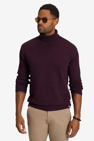 Pull-over STHUGE en violet : devant