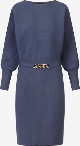 APART Strickkleid in Blau: Vorderseite