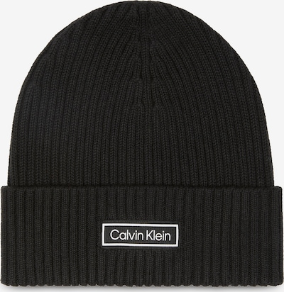 Calvin Klein Czapka w kolorze czarny / białym, Podgląd produktu