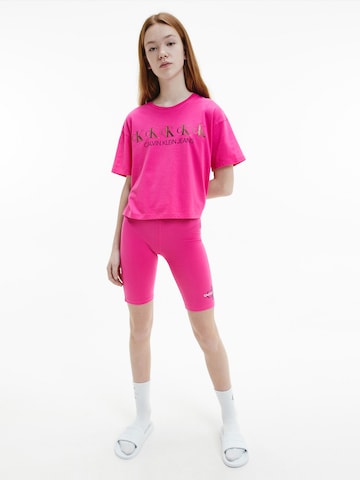 Calvin Klein Jeans - Camiseta en rosa