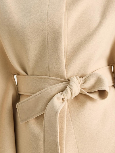 Bianco Lucci Between-Seasons Coat in natural white, Item view