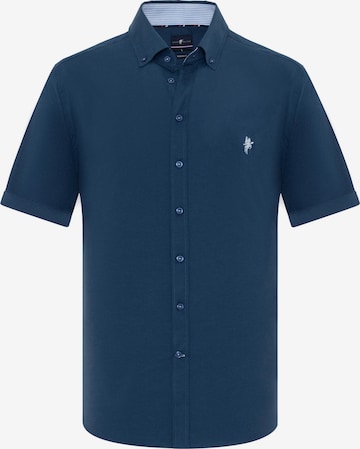 Chemise 'FABRIZIO' DENIM CULTURE en bleu : devant