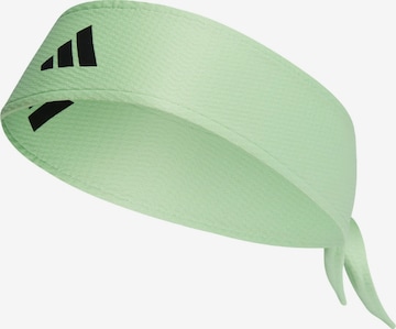 ADIDAS PERFORMANCE Athletic Headband in Green: front