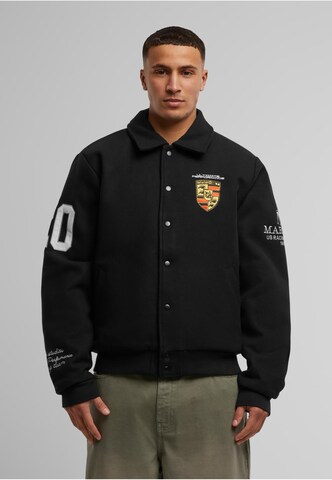 MARKET Jacke 'Ultimate Rally Bear Varsity' in Schwarz