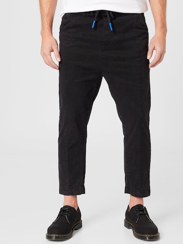 IMPERIAL Regular Pants in Black: front