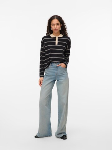 VERO MODA Trui 'VMStjerni' in Zwart