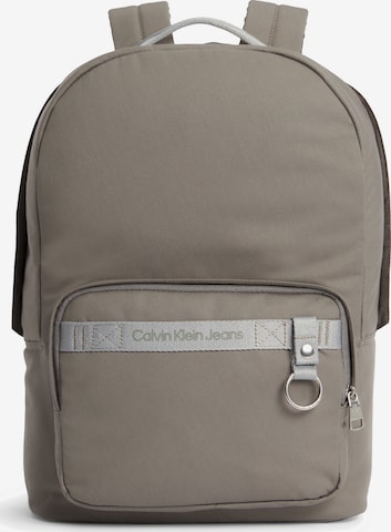 Sac à dos Calvin Klein Jeans en gris : devant