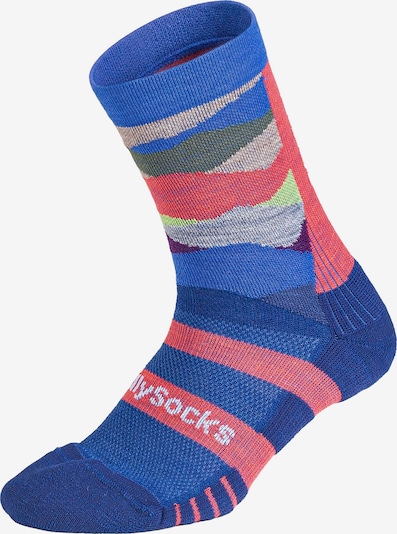 DillySocks Sportsocken in 43-46 in blau / mischfarben, Produktansicht