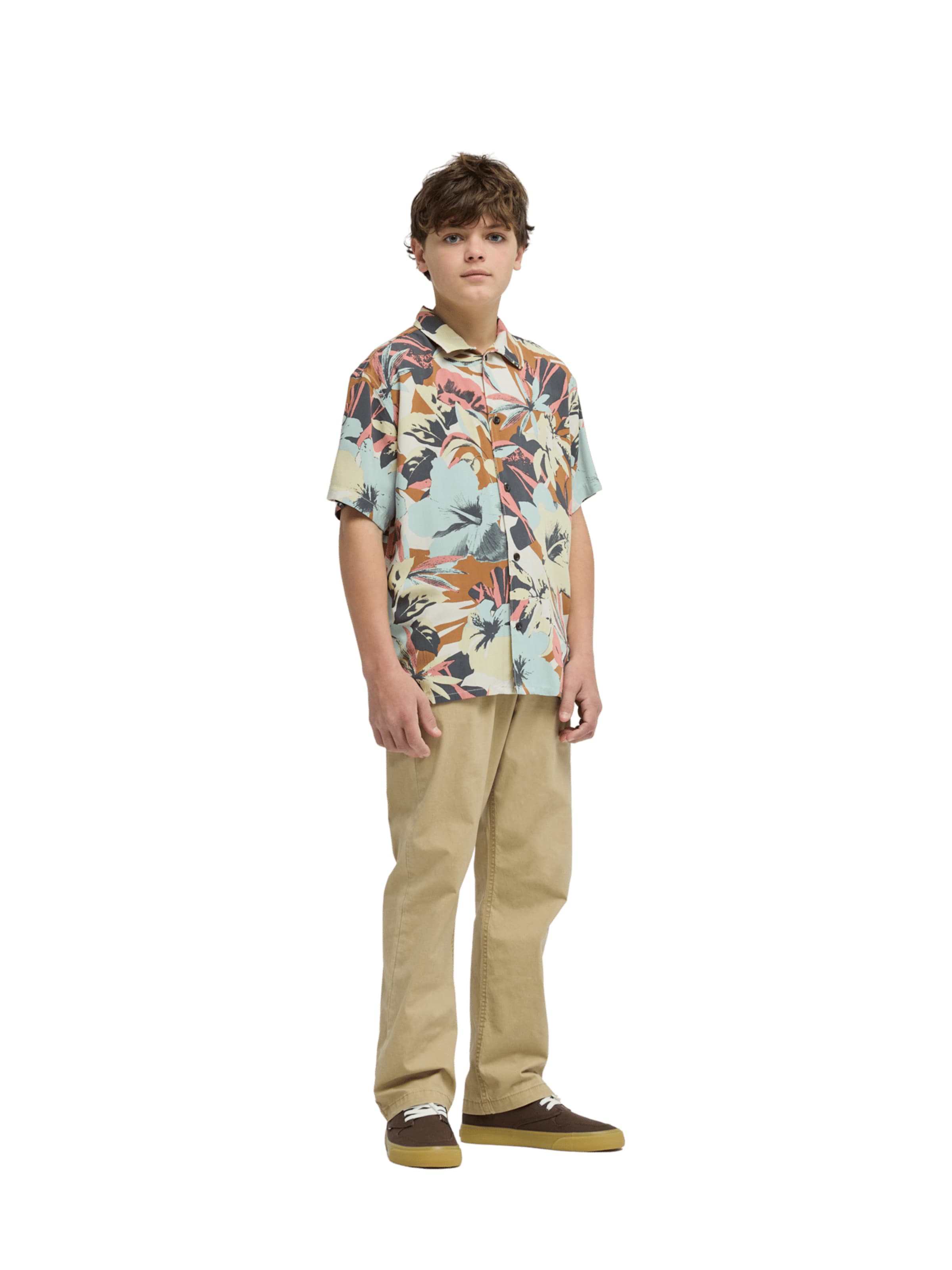 QUIKSILVER Regular fit Button Up Shirt 'Safe Paradise' in Mixed colors