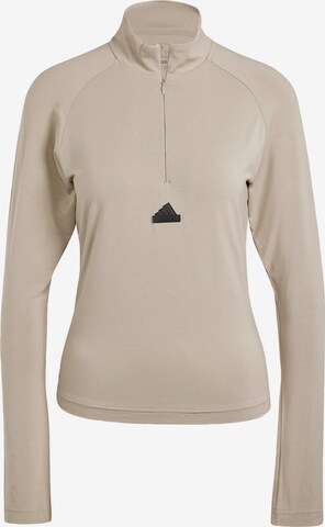 ADIDAS SPORTSWEAR Functioneel shirt 'City Escape' in Beige: voorkant