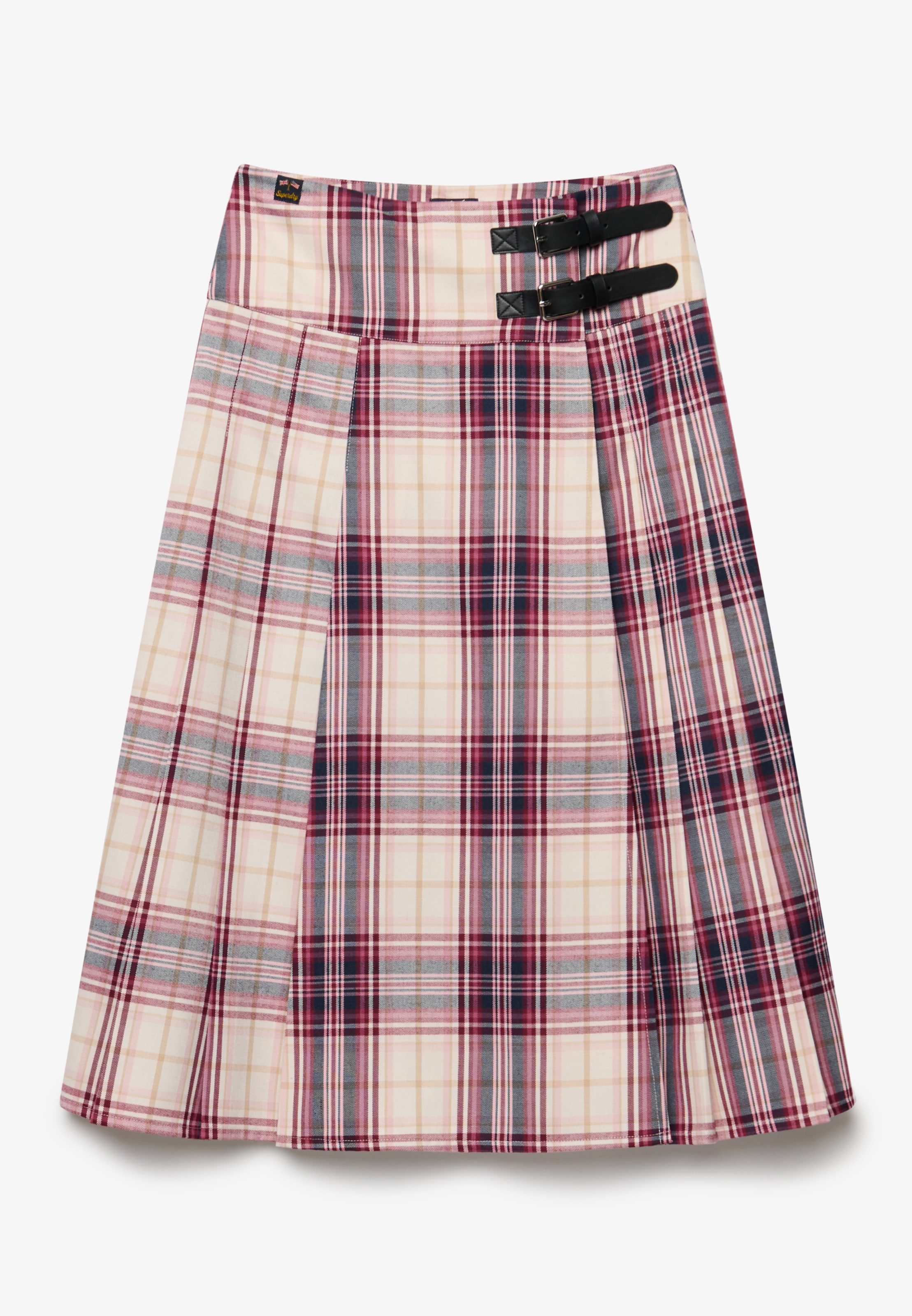 Superdry & Co Skirt in Beige: front