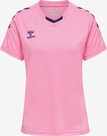 T-shirt fonctionnel 'Core' Hummel en rose : devant