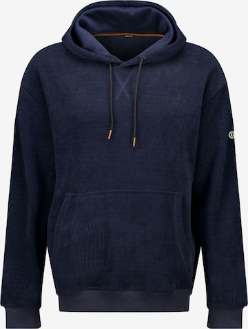 Deeluxe Sweatshirt in Blau: Vorderseite