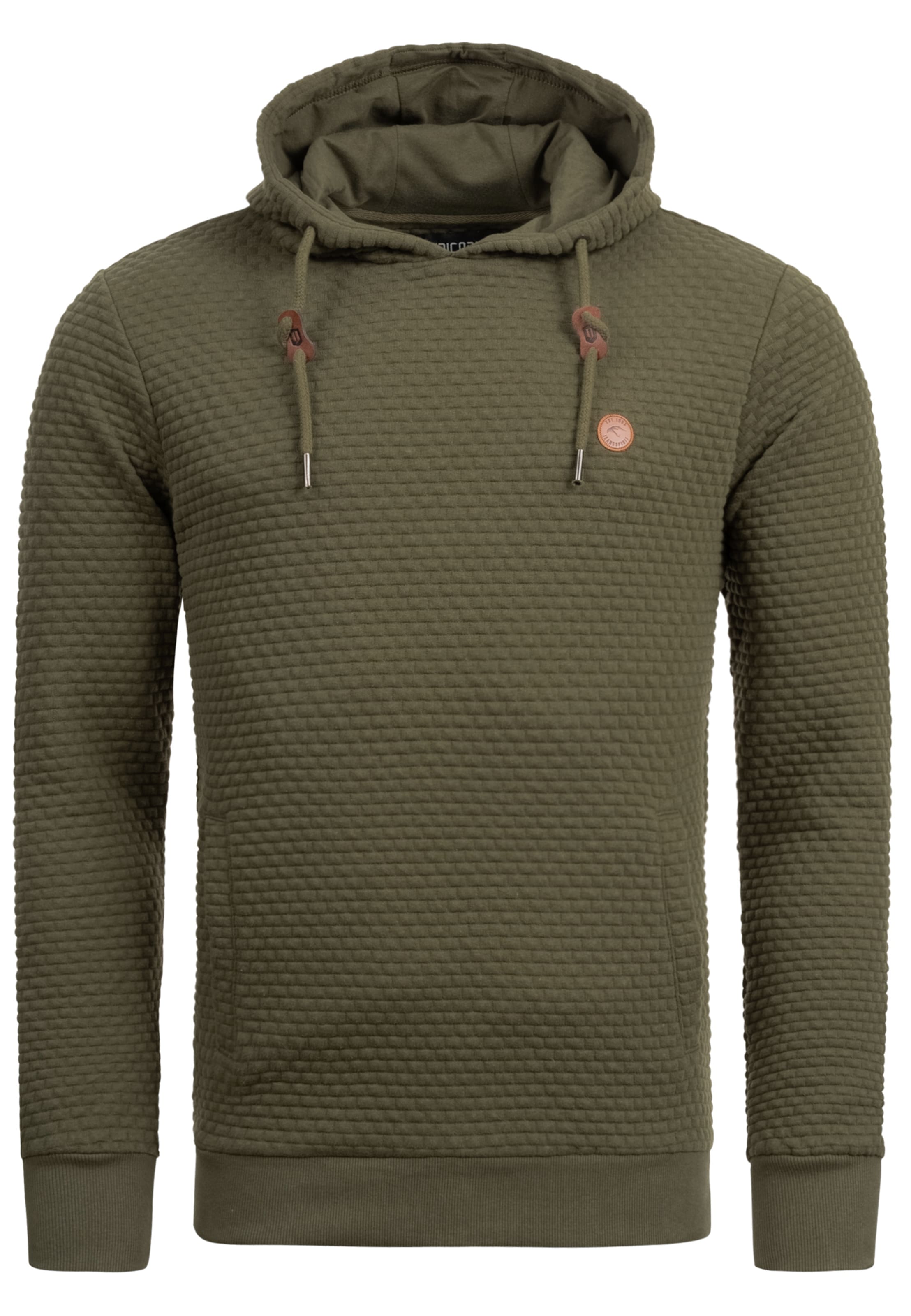 INDICODE JEANS Sweater in Green: front