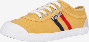 KAWASAKI Sneakers 'Retro' in Yellow: front