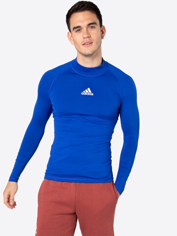 T-Shirt fonctionnel ADIDAS SPORTSWEAR en bleu : devant