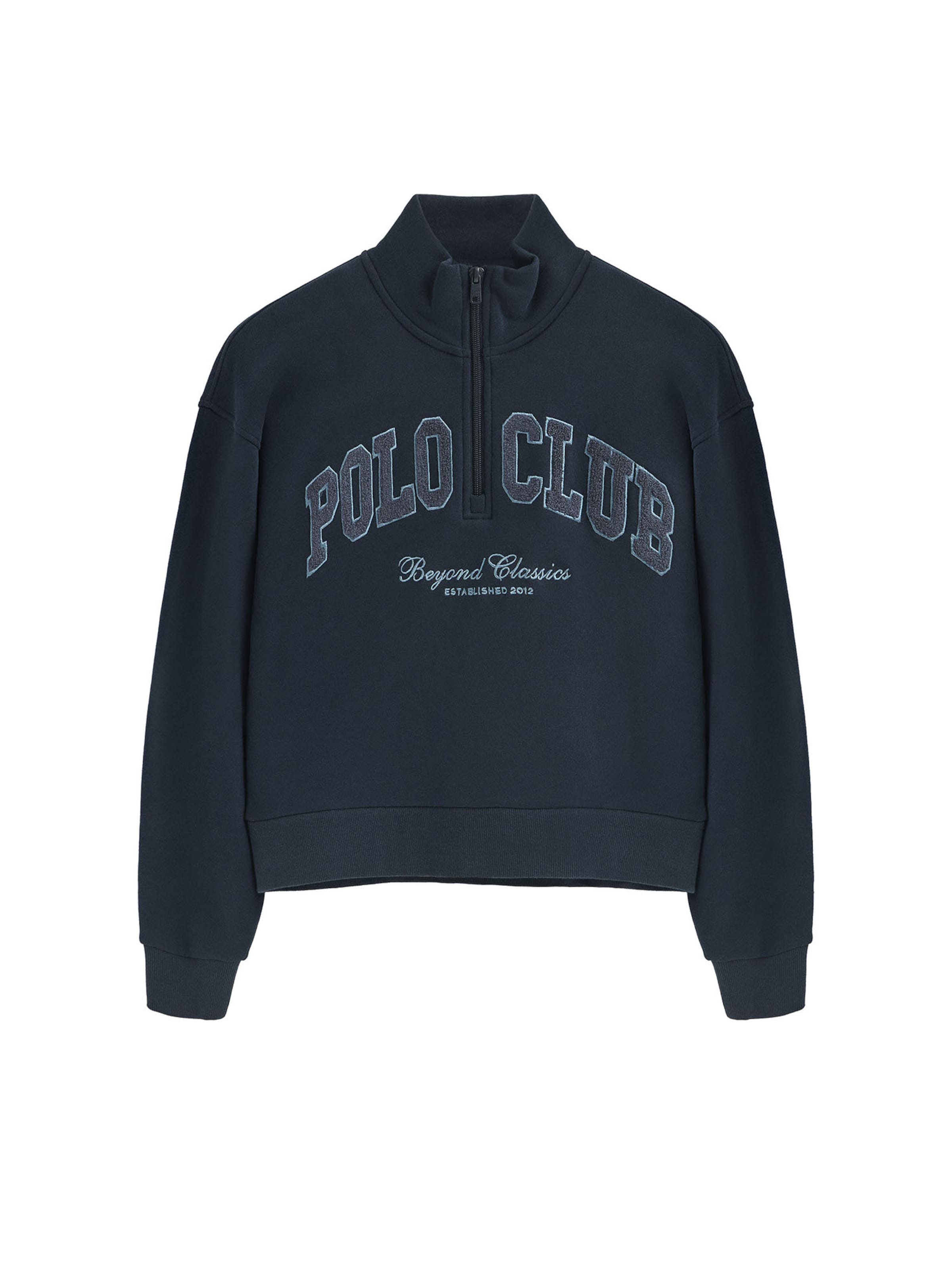 Polo Club Sweatshirt in Blue: front
