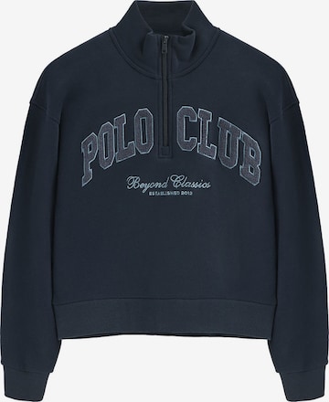 Polo Club Sweatshirt in Blue: front