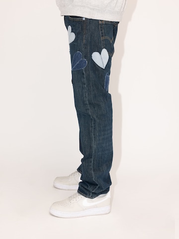 Levi's® Upcycling Regular Jeans 'Kelvyn Colt Design 501' in Blau