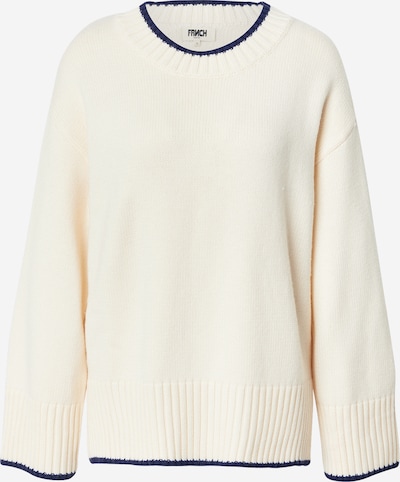 Megztinis iš FRNCH PARIS, spalva – kremo / tamsiai mėlyna, Prekių apžvalga