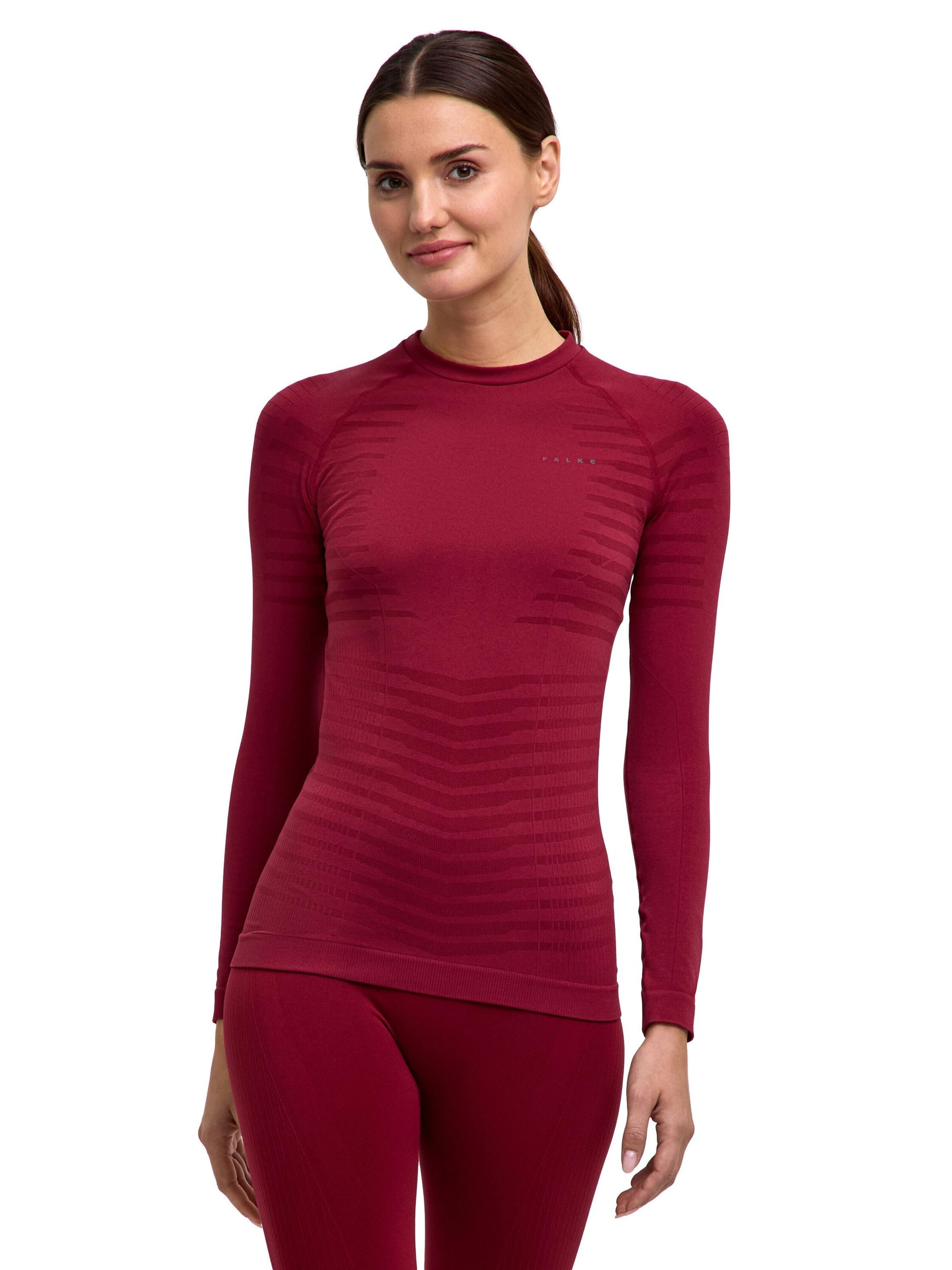 FALKE Base Layer in Red: front