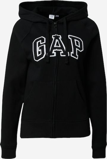 GAP Bluza rozpinana w kolorze czarny / białym, Podgląd produktu